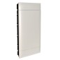 Rozdzielnica modułowa podtynkowa PRACTIBOX S 4x12 drzwi białe + 4x1P B16 RX3 135364P