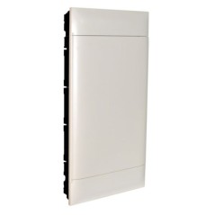 Rozdzielnica modułowa podtynkowa PRACTIBOX S 4X18 drzwi białe + 4x1...