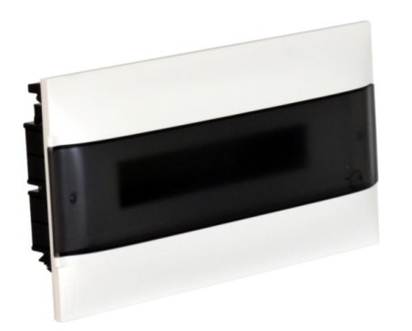 Rozdzielnica modułowa podtynkowa PRACTIBOX S 1X18 drzwi transparent...
