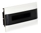 Rozdzielnica modułowa podtynkowa PRACTIBOX S 1X18 drzwi transparentne + 1x1P B16 RX3 137376P