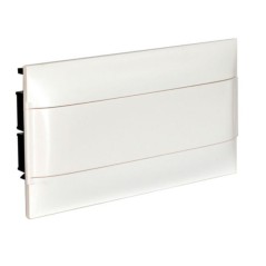 Rozdzielnica modułowa podtynkowa PRACTIBOX S 1X18 drzwi białe + 1x1...