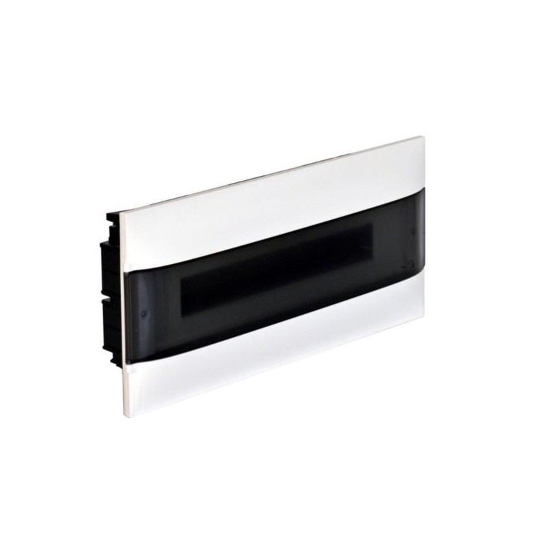 Rozdzielnica modułowa podtynkowa PRACTIBOX S 1X22 drzwi transparentne + 1x1P B16 RX3 137375P