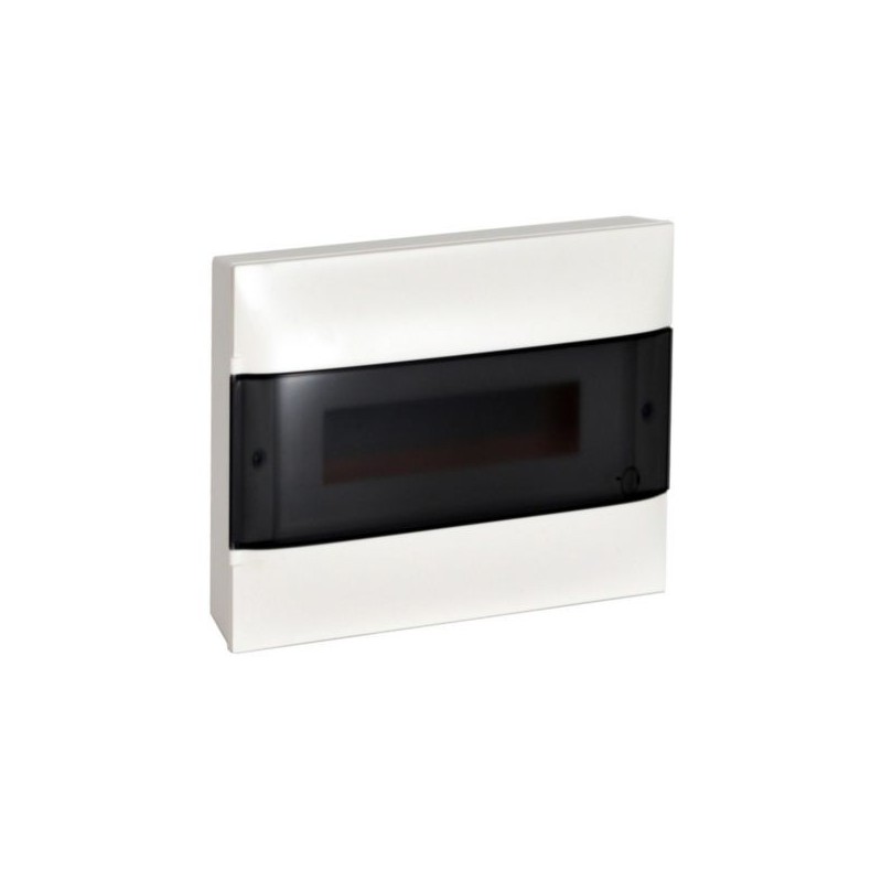 Rozdzielnica modułowa natynkowa PRACTIBOX S 1x12 drzwi przezroczyste + 1x1P B16 RX3 135431P