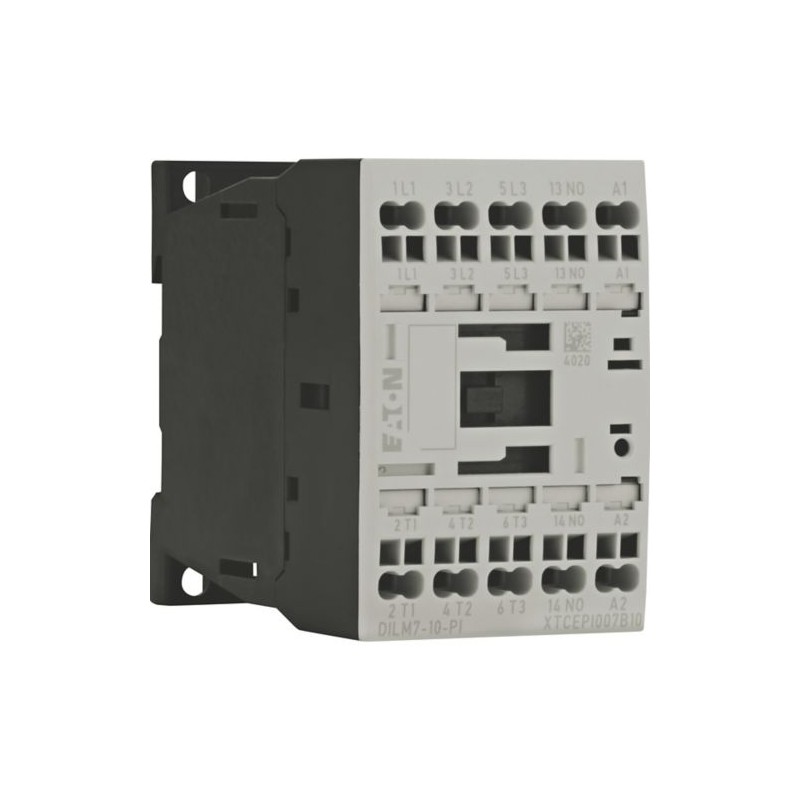 Stycznik mocy DILM7-10(230V50HZ,240V60HZ)-PI 3P 380 V 400 V 3 kW 1Z 230 V AC Push-In 199219