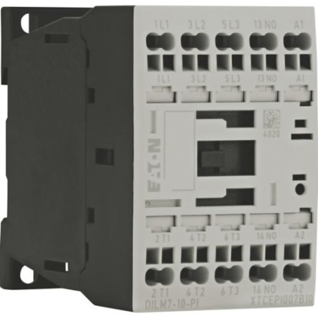 Stycznik mocy DILM7-10(230V50HZ,240V60HZ)-PI 3P 380 V 400 V 3 kW 1Z 230 V AC Push-In 199219
