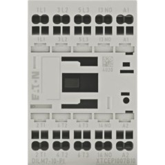 Stycznik mocy DILM7-10(230V50HZ,240V60HZ)-PI 3P 380 V 400 V 3 kW 1Z 230 V AC Push-In 199219