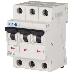 Wyłącznik nadprądowy 3P C 1,6A 15kA AC FAZ-C1,6/3 278860