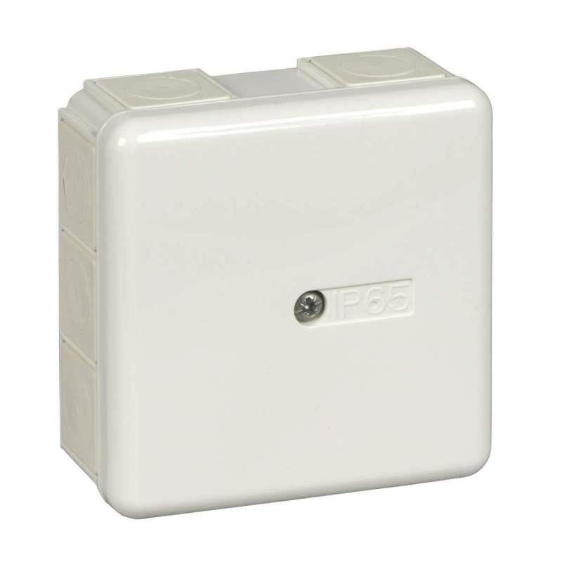 Puszka n/t hermetyczna pusta 87x87x39mm IP65 RAL9003 IMT34076