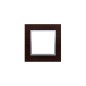 Simon 54 Nature Ramka pojedyncza drewno SREBRNE WENGE DRN1/84