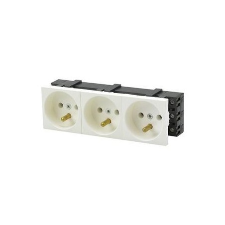 AKS Zielonka Gniazdo elektryczne 3x2P+Z - Kopia