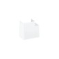 Simon Connect Kąt prosty , płaski Cabloplus 160x55mm czysta biel TKA101212-9