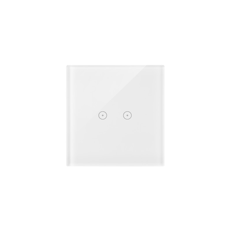 Simon Touch ramki Panel dotykowy S54 Touch, 1 moduł, 2 pola dotykowe poziome biała perła DSTR12/70
