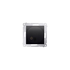 Simon 54 Łącznik z opóźnieniem wyłączenia (moduł) 20-500 W czarny mat DWC10T.01/49