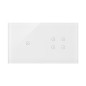 Panel dotykowy S54 Touch, 3 moduły, 1 pole dotykowe + 2 pola dotykowe poziome + 2 pola dotykowe poziome, biała perła DSTR3122/70 Panel dotykowy S54 Touch, 3 moduły, 1 pole dotykowe + 2 pola dotykowe poziome + 2 pola dotykowe poziome, biała perła DSTR3122/70