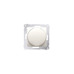 Simon 54 Ściemniacz obrotowy do LED ściemnialnych 230 V (moduł) 2–250 W krem DS9L.01/41