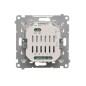 Simon 55 Ściemniacz do LED ściemnialnych, klawiszowy (moduł) Aluminium mat TESL1.01/143
