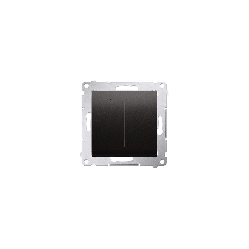 Simon 54 GO Sterownik przyciskowy oświetleniowy 2 wyjścia 5A sterowany smartfonem WiFi 230V (moduł) antracyt DEW2W.01/48 Simon 54 GO Sterownik przyciskowy oświetleniowy 2 wyjścia 5A sterowany smartfonem WiFi 230V (moduł) antracyt DEW2W.01/48