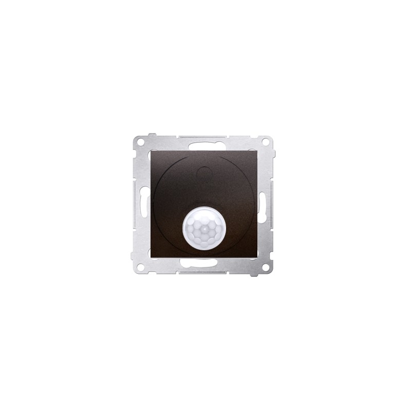 Simon 54 Łącznik z czujnikiem ruchu (moduł) 20-500 W czarny mat DCR10T.01/49