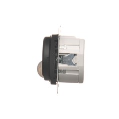Simon 54 Łącznik z czujnikiem ruchu z przekaźnikiem (moduł) 8(2) A 230V czarny mat wymagana instalacja 3-przew. DCR10P.01/49