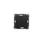 Simon 55 DIMMER – Ściemniacz do LED ściemnialnych, klawiszowy (moduł) Czarny mat TESL1W.01/149 Simon 55 DIMMER – Ściemniacz do LED ściemnialnych, klawiszowy (moduł) Czarny mat TESL1W.01/149