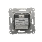 Simon 54 Odbiornik Bluetooth z ładowarką USB antracyt, metalizowany D7501385.01/48