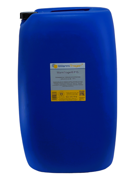 Płyn Solarny WarmTrager P15 -15°C 60kg Glikol Propylenowy Ekologiczny