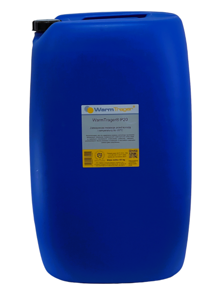 Płyn Niezamarzający GLIKOL P20 SOLARNY -20°C 60kg EKOLOGICZNY ATEST PZH