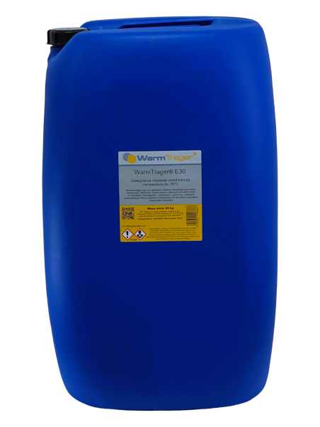 Płyn Niezamarzający Glikol E30 SOLAR -30°C 60kg WarmTrager
