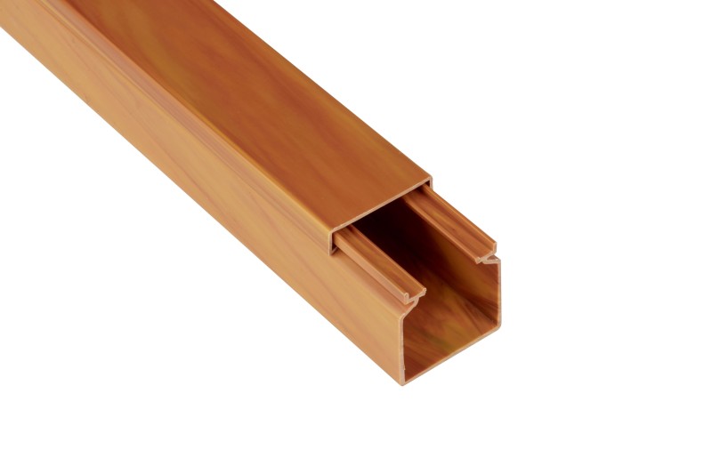 Kanał Kablowy Korytko 40x40 Drewno Jasne 2m MKE AKS Maskowanie Kabli Kanał Kablowy Korytko 40x40 Drewno Jasne 2m MKE AKS Maskowanie Kabli