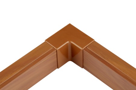 NAROŻNIK WEWNĘTRZNY KANAŁU AKS ZIELONKA 15x25 DREWNO CIEMNE PVC