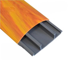 AKS Zielonka Listwa elektroinstalacyjna półokrągła LPO 18/75 (drewno jasne) - Kopia