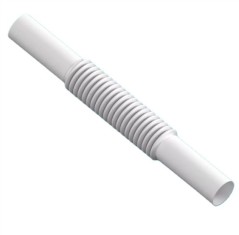 ZŁĄCZKA ELASTYCZNA AKS ZIELONKA ZCL 28 BIAŁA PVC-U UV -5°C +60°C
