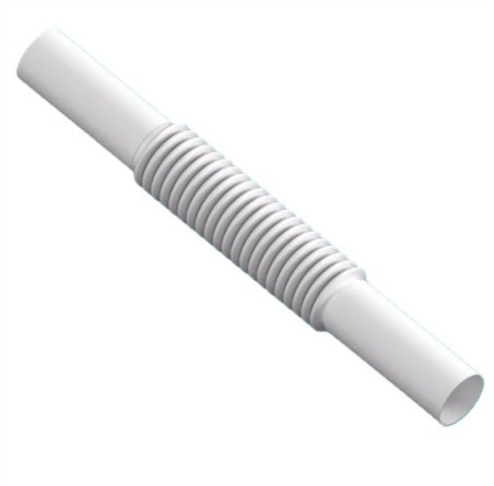 ZŁĄCZKA ELASTYCZNA AKS ZIELONKA ZCL 28 BIAŁA PVC-U UV -5°C +60°C