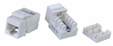 ZŁĄCZKA KEYSTONE KAT.6 LSA AKS ZIELONKA GNIAZDO RJ45