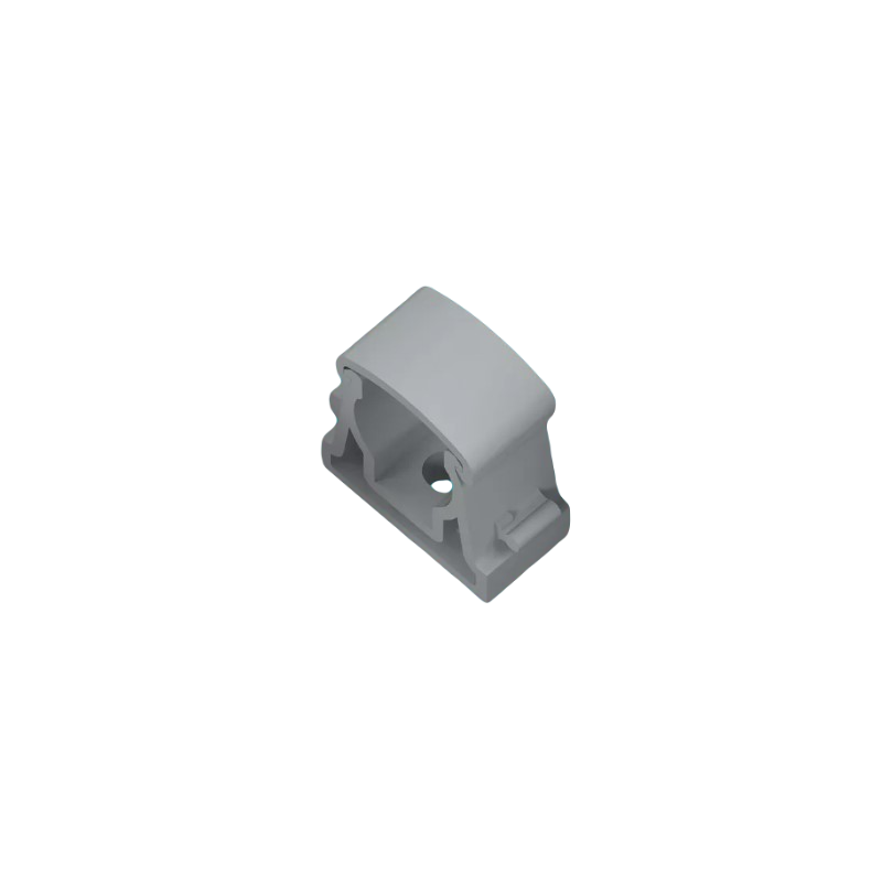 UCHWYT DO RUR 16mm SZARY AKS ZIELONKA PVC-U MONTAŻOWY SOLIDNY