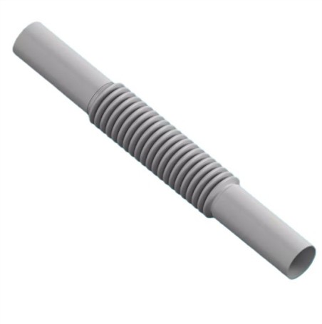 AKS Zielonka Złączka elastyczna do rur 16mm szara - Kopia