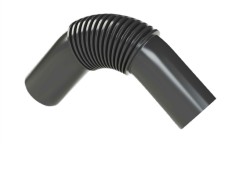 AKS Zielonka Złączka elastyczna do rur 16mm czarna - Kopia