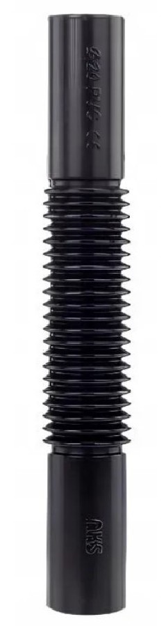ZŁĄCZKA ELASTYCZNA 20mm AKS Zielonka PVC CZARNA RUR INSTALACYJNYCH