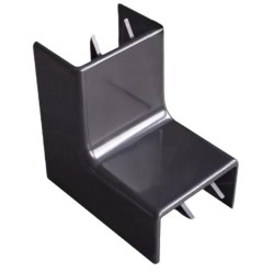 NAROŻNIK WEWNĘTRZNY KANAŁU KABLOWEGO 40x25 CZARNY AKS ZIELONKA