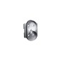 Pokrywa gniazda podwójnego z przesłonami do ramek DETAIL aluminium 82068PDZ-93