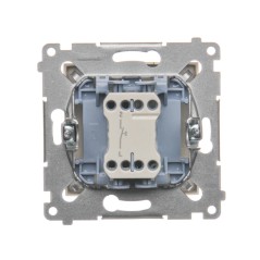 Simon 54 Przycisk /dzwonek/, szybkozłącza, złoty mat DD1.01/44