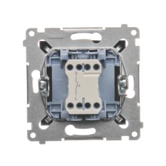 Simon 54 Przycisk /dzwonek/, szybkozłącza, antracyt DD1.01/48