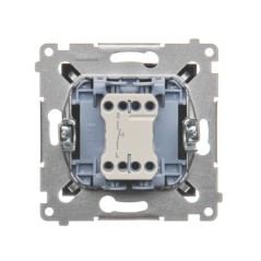Simon 54 Przycisk /dzwonek/, szybkozłącza, brąz mat DD1.01/46