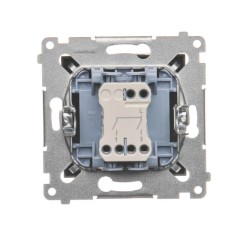 Simon 54 Łącznik świecznikowy, szybkozłącza, brąz mat DW5.01/46