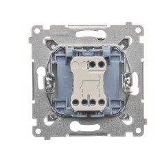 Simon 54 Łącznik świecznikowy srebrny mat DW5A.01/43