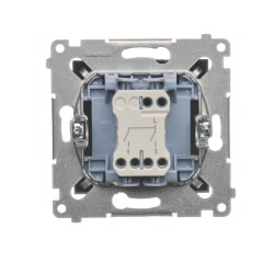 Simon 54 Łącznik świecznikowy, szybkozłącza, antracyt DW5B.01/48