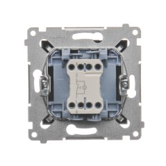 Simon 54 Przycisk /światło/ z podświetleniem, szybkozłącza, antracyt DS1L.01/48