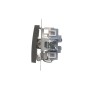Simon 54 Łącznik schodowy podwójny z podświetleniem antracyt DW6/2L.01/48 Simon 54 Łącznik schodowy podwójny z podświetleniem antracyt DW6/2L.01/48