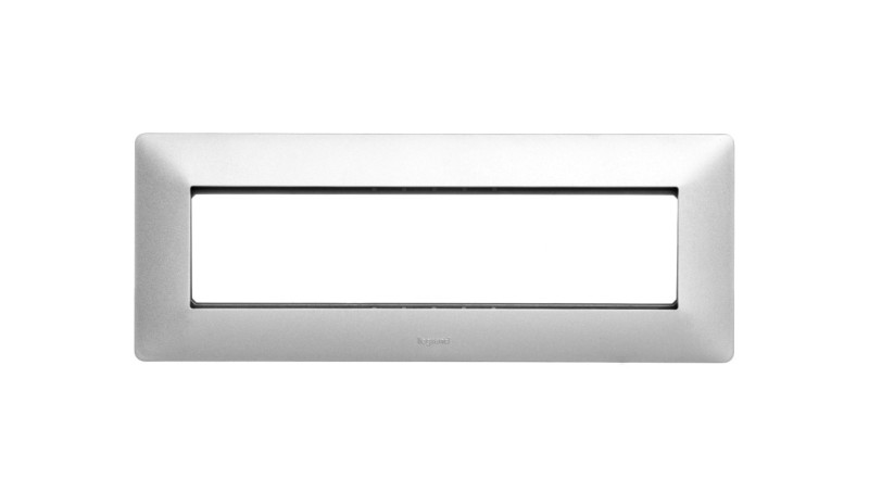 VALENA LIFE Uchwyt pojedynczy /8modułów/ aluminium 752345 VALENA LIFE Uchwyt pojedynczy /8modułów/ aluminium 752345
