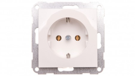 Fiorena Gniazdo pojedyncze SCHUKO 16A 250V białe 22000502